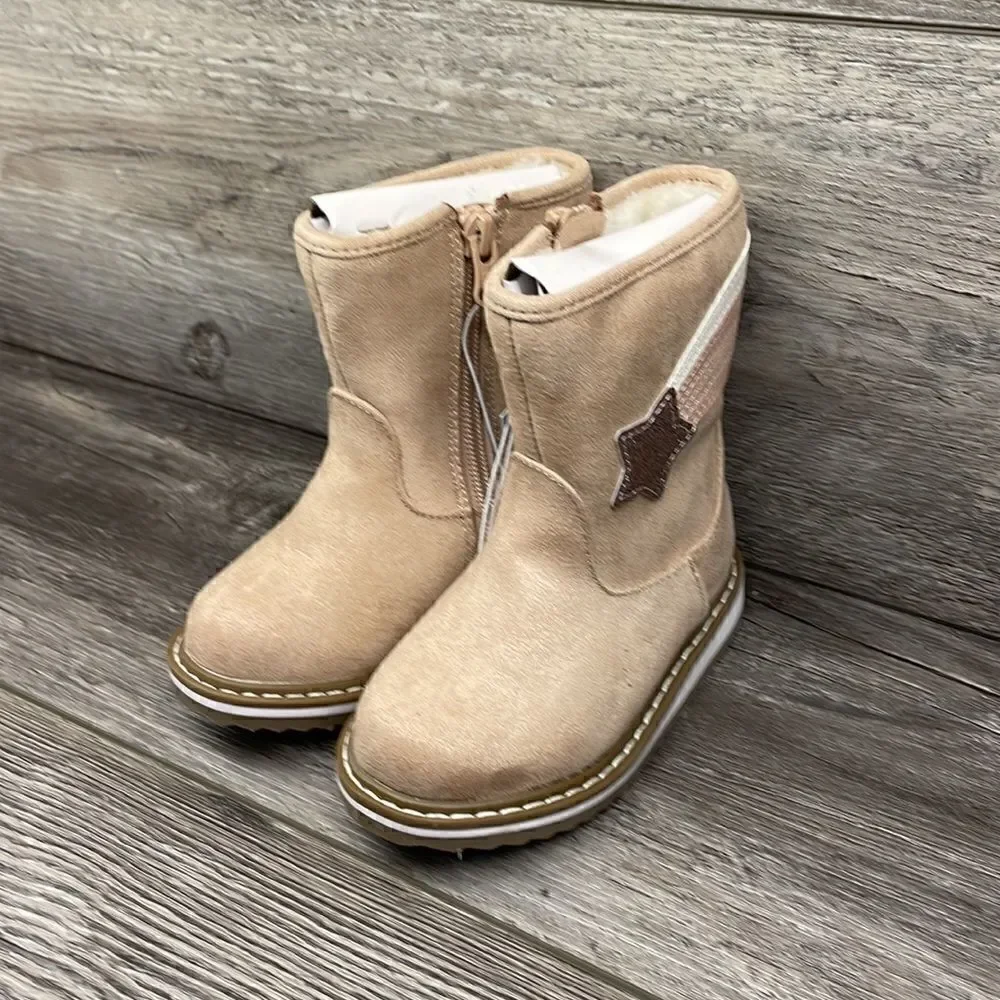 Toddler Girls' Isla Zipper Slip-On Winter Boots - Cat & Jack